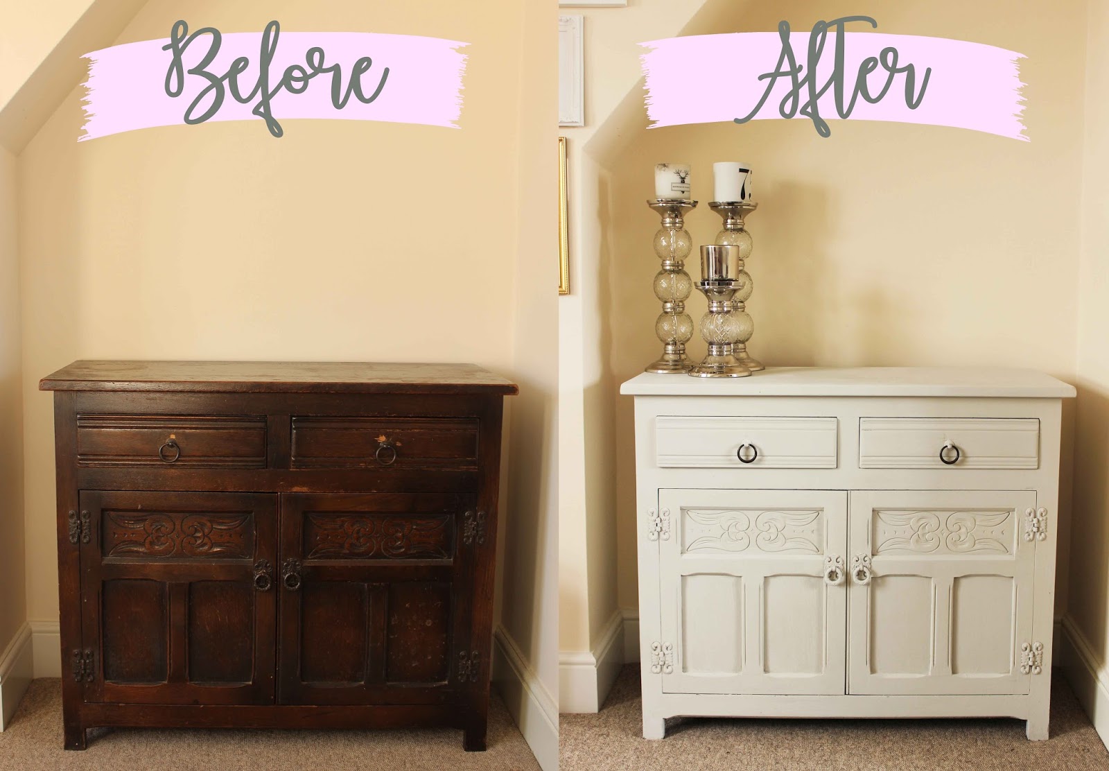 Upcycling a Wooden Cabinet with Rust-Oleum Furniture Paint