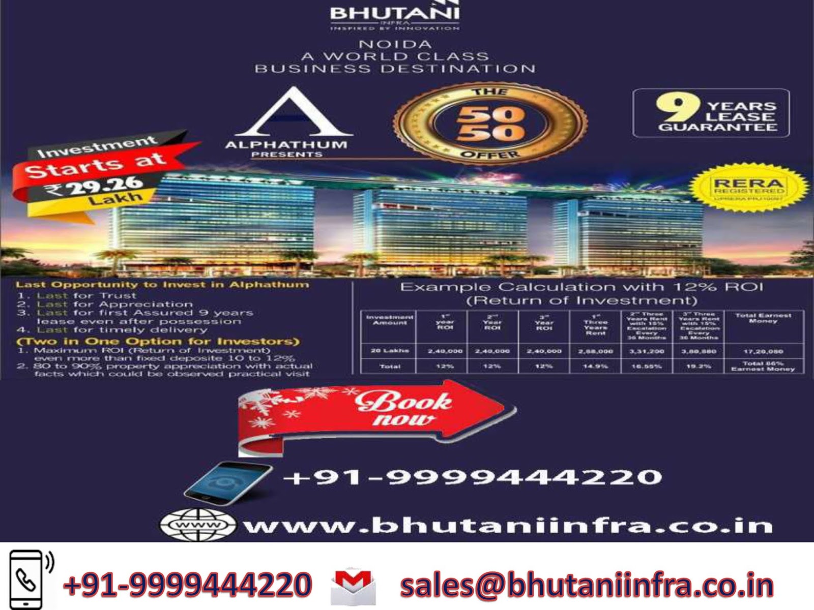 Bhutani Infra Bolt Alphathum Resale Price, Alphathum office on Rent