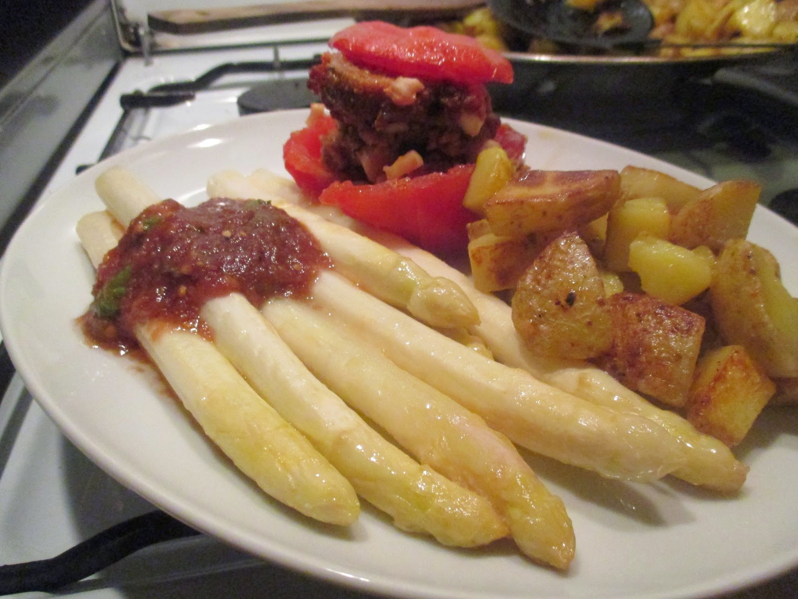 Butterspargel mit Tomaten Balsamico Dressing – glatzkoch.de