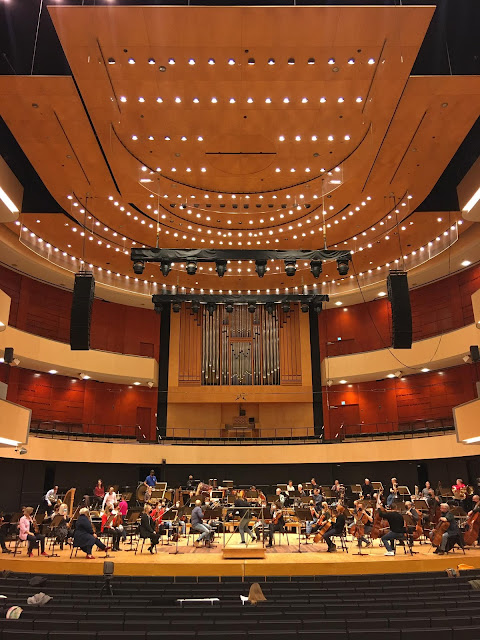 Sinfonia Lahti recording ICE at the Sibelius Hall