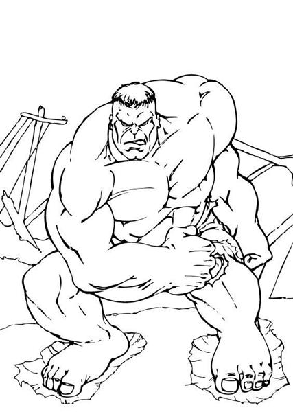 Coloring Pages Of Hulk - Best Coloring Pages Collections