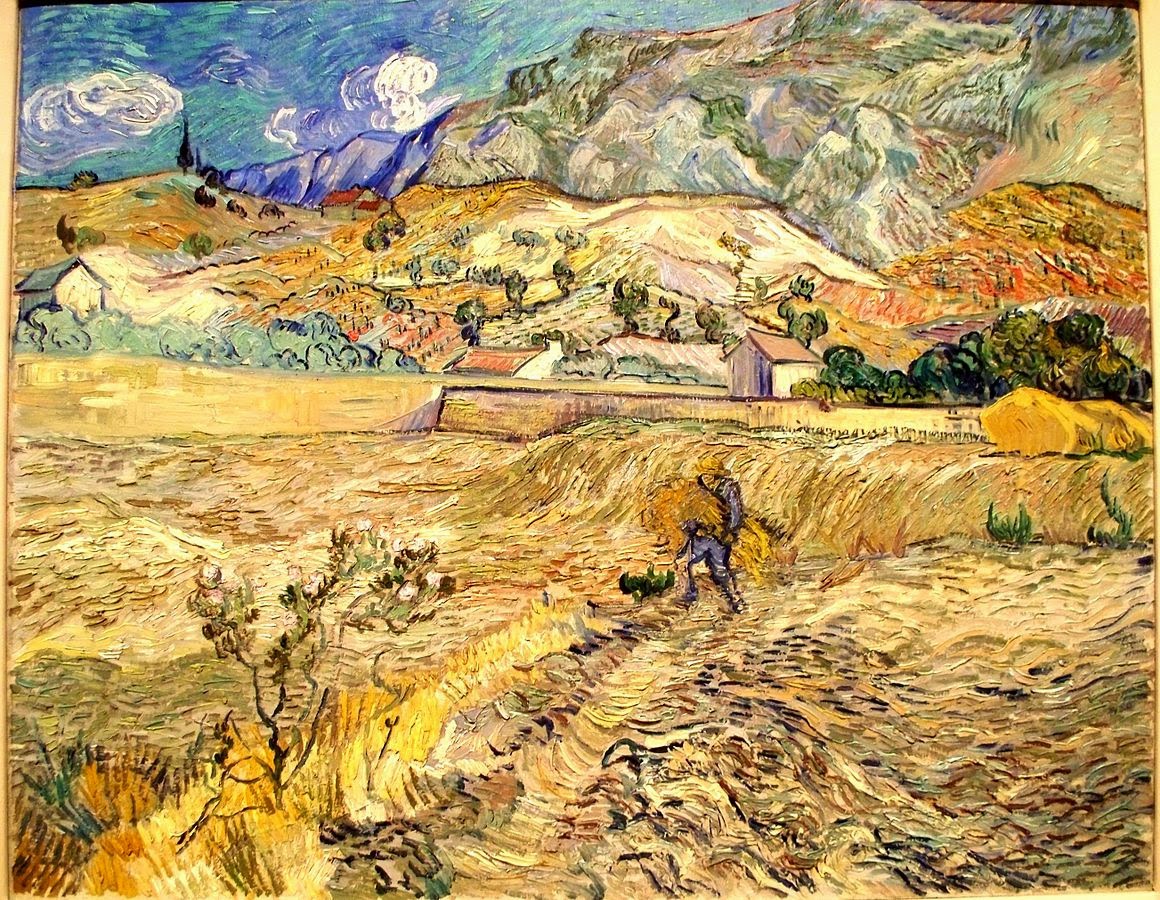Van Gogh Landscape at Saint-Remy