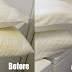 Make Yellow Pillows Look Like New Again with a DIY Whitening Solution