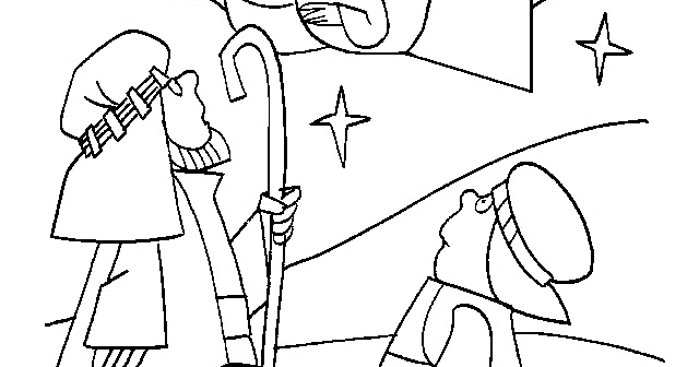 Kids Page: - Picture Of Angel Gabriel And Mary Coloring Pages