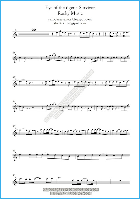 printable music score