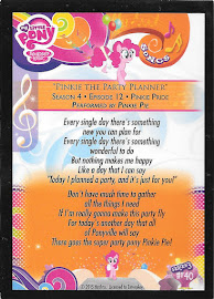 My Little Pony Pinkie the Party Planner Series 3 Trading Card