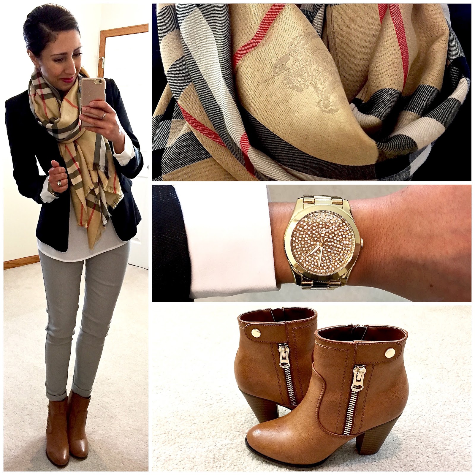 Hello, Gorgeous!: Blazer + Skinny Dress Pants.