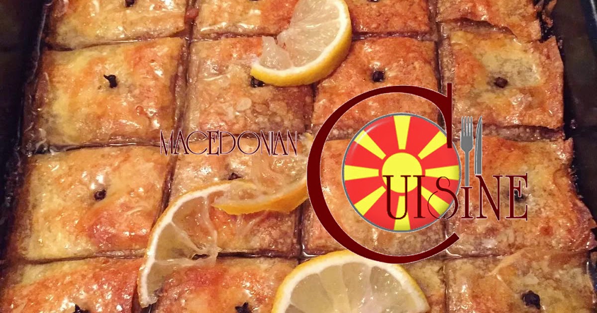 BAKLAVA WITH WALNUTS Macedonian Cuisine