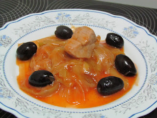 Mancarica de praz cu masline / Leek dish with olives