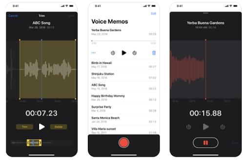 6 Applications Pour Enregistrer La Voix Sur Iphone Applications Du Net Programmes Gratuits Et Astuces Pratiques