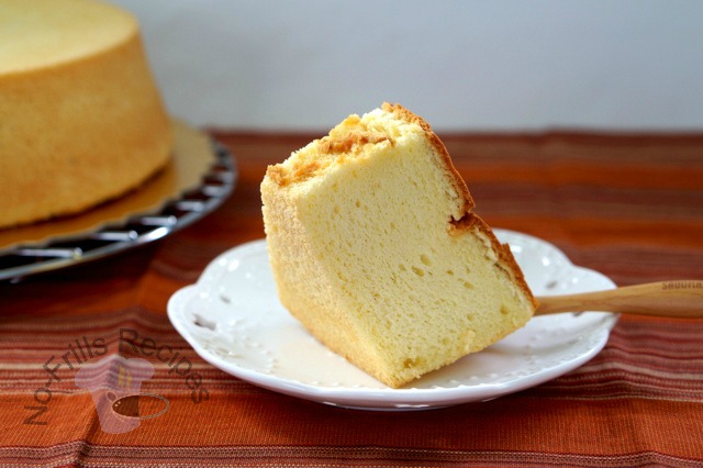 Durian Chiffon Cake ~ 榴莲戚风蛋糕