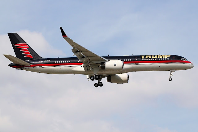 trump force one boeing 757-200
