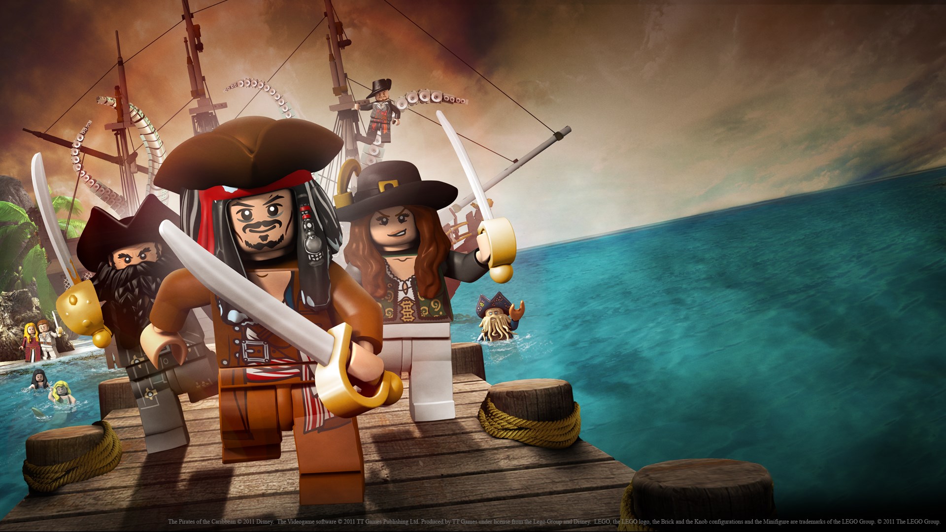 Lego pirates of the caribbean стим