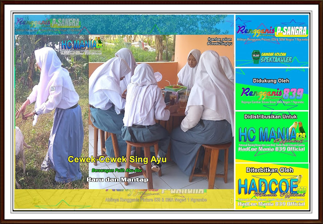 Gambar Soloan Spektakuler - Gambar Siswa-Siswi SMA Negeri 1 Ngrambe Cover Putih Abu-abu - 8 RG