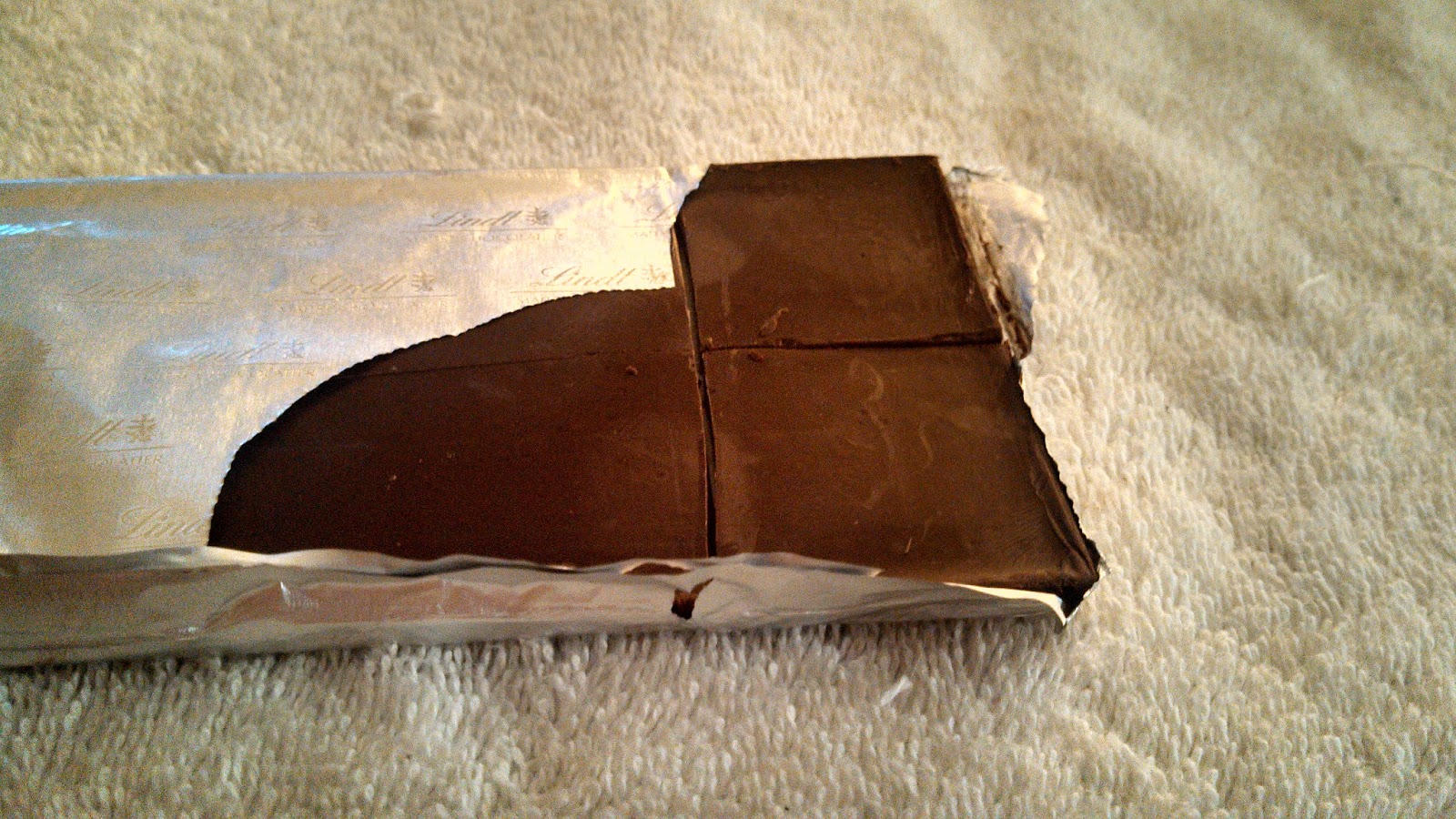 Life, Love....and Lunch Lindt's Wasabi dark chocolate