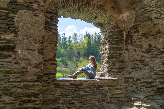 Saar-Hunsrück-Steig Etappe 20 Von Mörsdorf nach Kastellaun  Hängebrücke Geierlay Wandern im Hunsrück Traumschleifen-Hunsrück 07