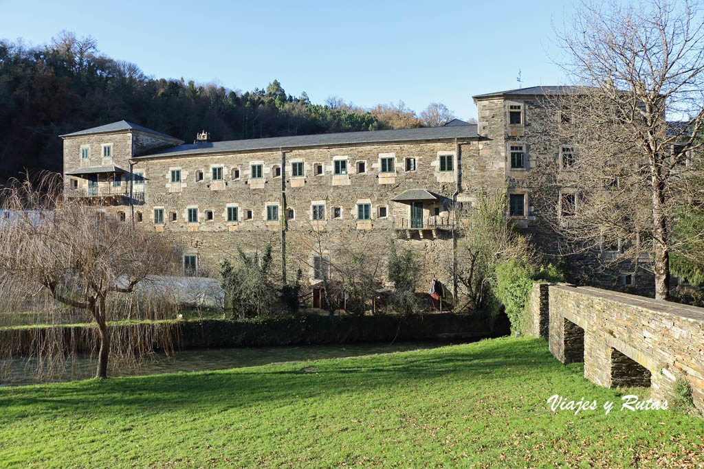 Exterior del Monasterio de Samos, Lugo