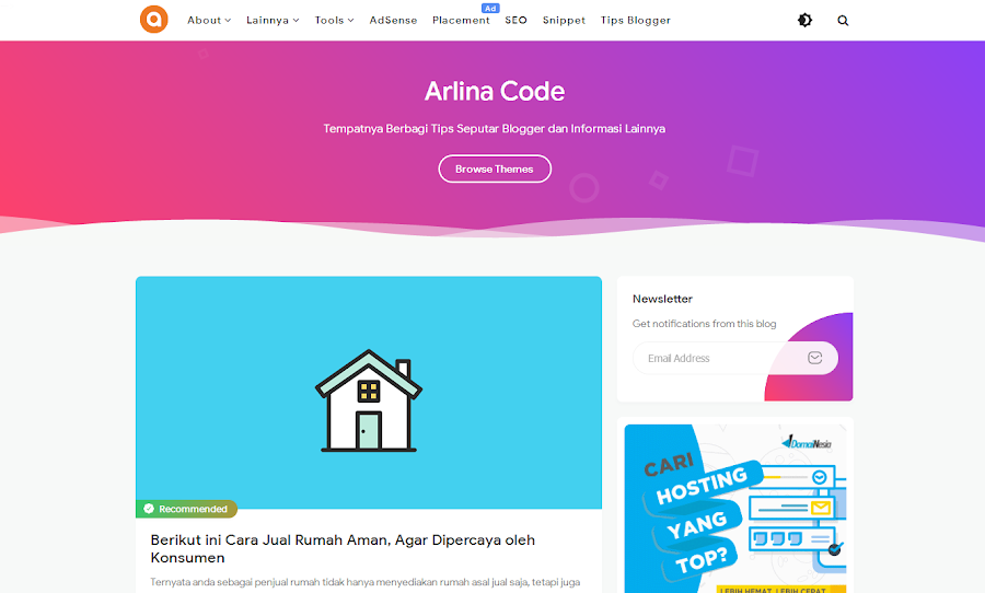 download-template-arlina-code-terbaru-blogger-responsive-josplate