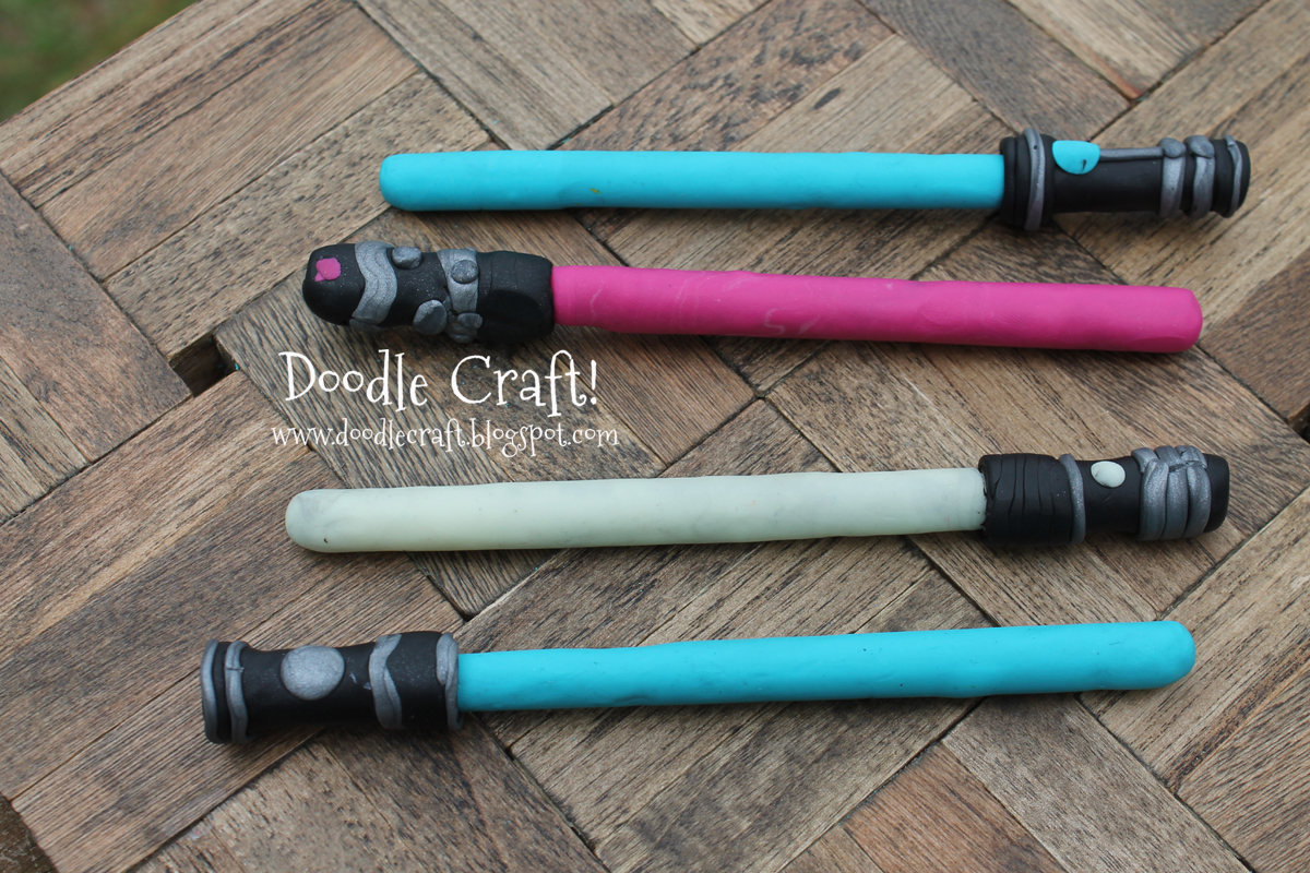 DIY Lightsaber Pens!