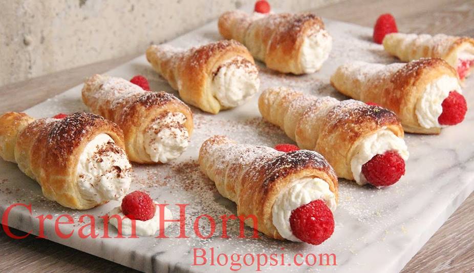 Viral Resepi Cream Horn Pastry Mudah Sedia Dalam 30 Minit