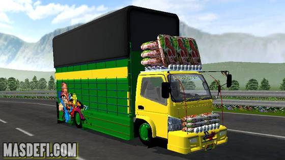 MOD Truck Canter Sulawesi Muatan Beras Gayor