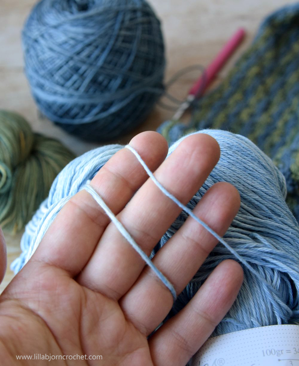 Skies new vegan yarn from Scheepjes LillaBjörn's Crochet World
