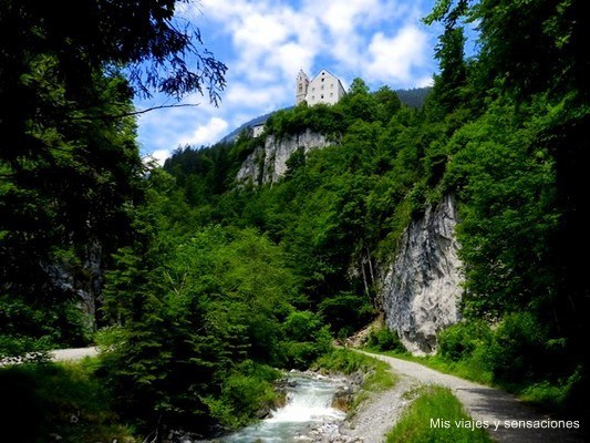 garganta de Wolfsklamm, garganta del lobo, Tirol, Austria