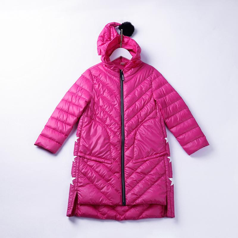 Áo Khoác Thu Đông Bé Gái Phao Tay Dài Trơn - BCOBI 157179 3 4 102