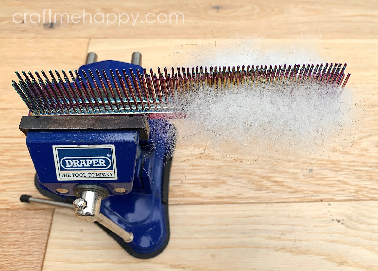 DIY Wool Blending Hackle My £22 onion slicer hackle Craft me Happy