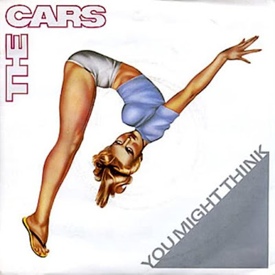 "You Might Think" by The Cars single cover