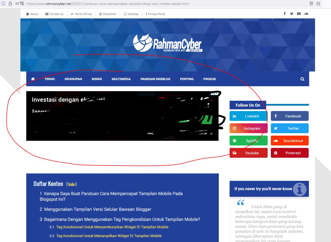 Posisi Ideal Iklan AdSense: Panduan Lengkap untuk Maksimalkan Pendapatan