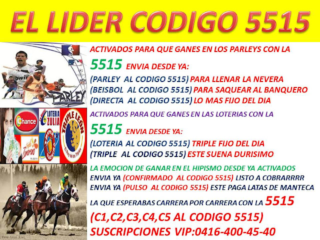 LUNES 30-01-07 ---ENTRA-- TRIPLES BOMBA CODIGO%2B5515