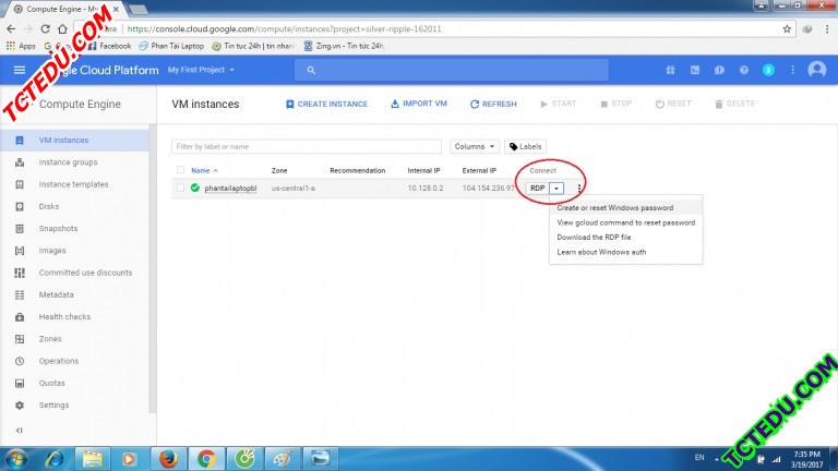 dang ky Google VPS mien phi 1 nam 300$ 10