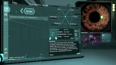 Silicon Dreams Cyberpunk Interrogation Game Screenshot 6
