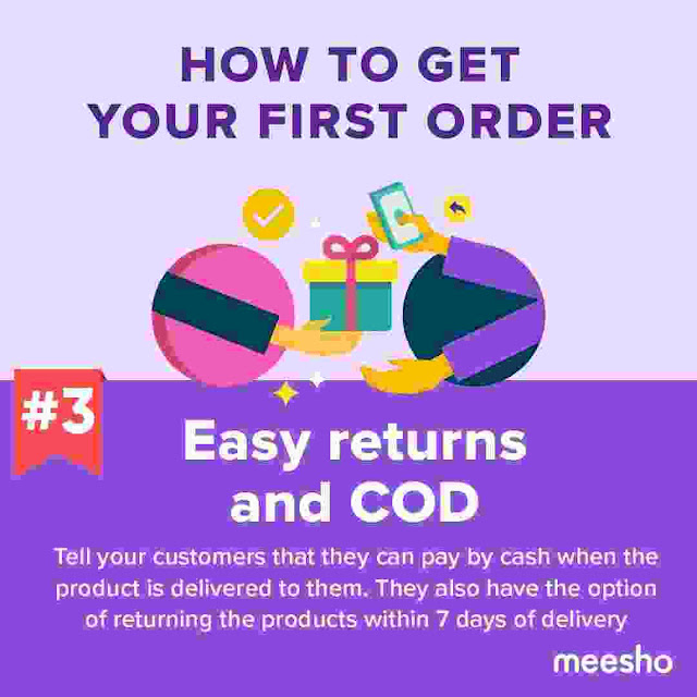 First Order on Meesho App