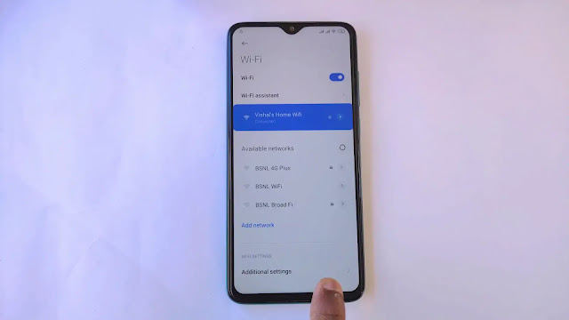 successfully connected to wifi wifi connected successfully xiaomi