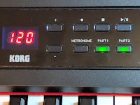 Korg C1 Air cabinet & control panel picture