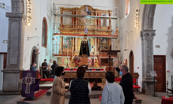 El Cabildo restaura el retablo mayor de la Iglesia de San Francisco