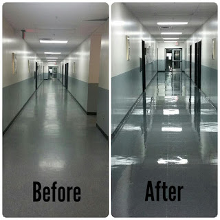 floor stripping before floors wax waxing cleaning strip company finish maintenance services commercial buffing waxed scrubbing assured building spartan remover