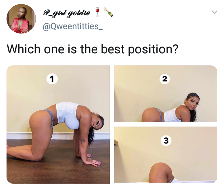 Which one is the best position? 