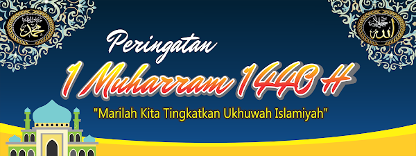 DESAIN SPANDUK GRATISAN 1 MUHARRAM 1440 H DESAIN SPANDUK GRATISAN 1 MUHARRAM 1440 H