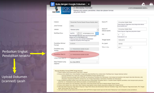 Cara Daftar PPPK di Portal https://sscasn.bkn.go.id/ - Modul Ajar