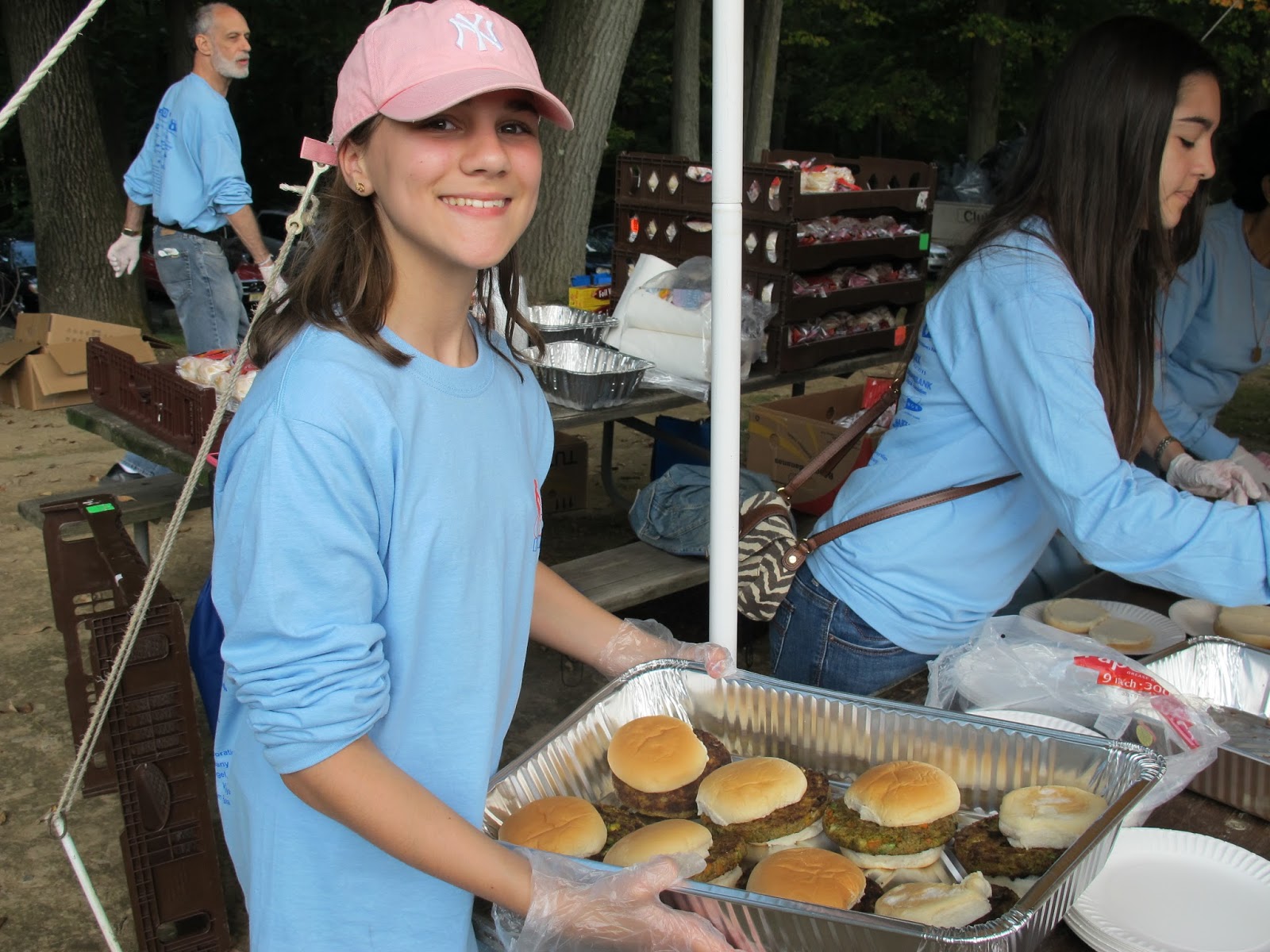 Bergen Volunteers Volunteer at the Bergen Bike Tour!