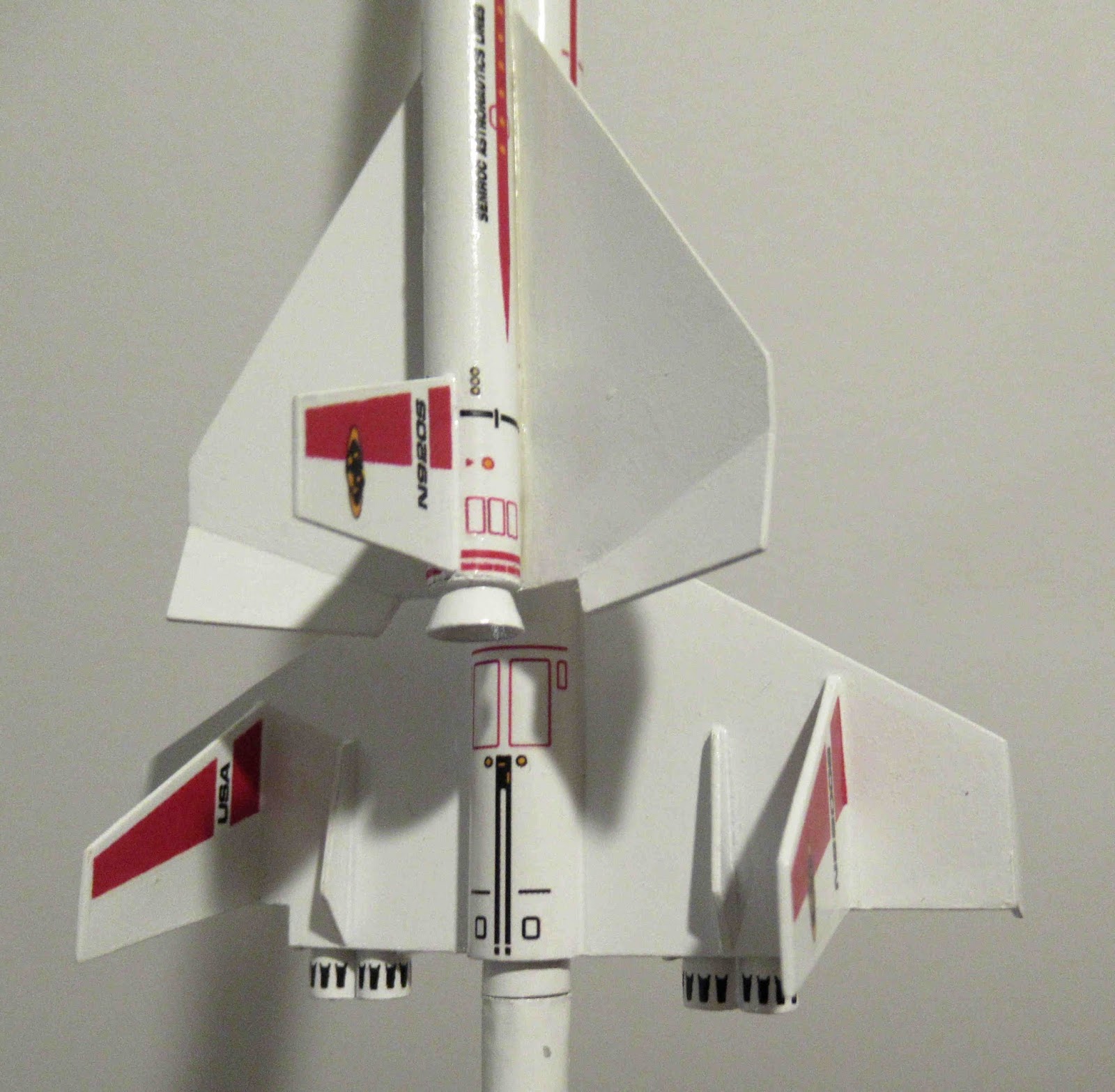 Model Rocket Building: Semroc MMX Orbital Transport, KMX-01, Finished!
