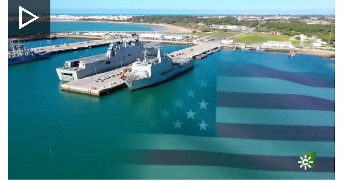 Vídeo gubernamental de la Base Naval de Rota...
