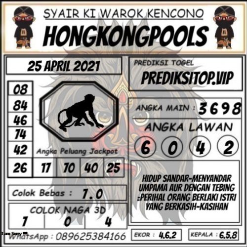 SYAIR HONGKONG 25 APRIL 2021