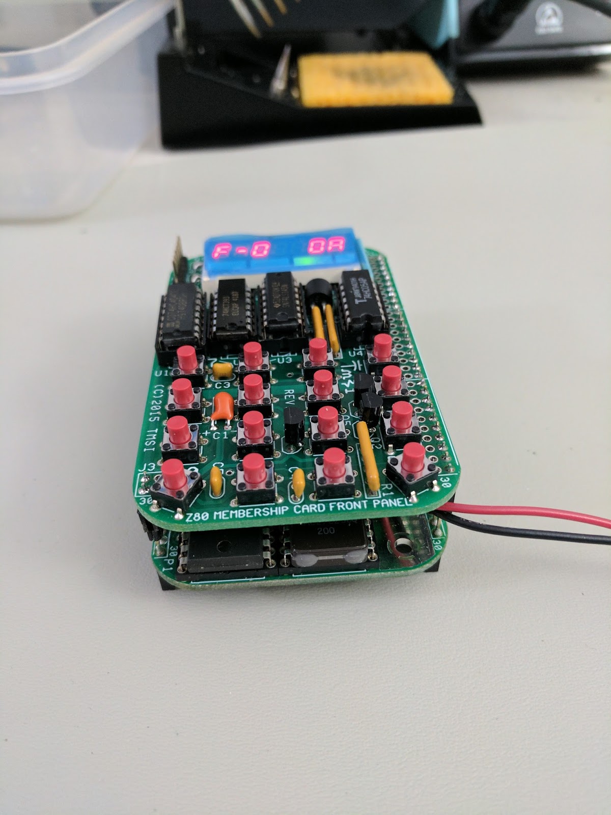 Ancient Computing Lee Hart's Z80 Membership Card