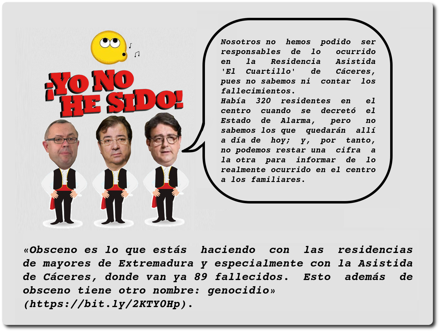 La Junta de Extremadura dice que ningún alto cargo se ha vacunado y que dejará claro el