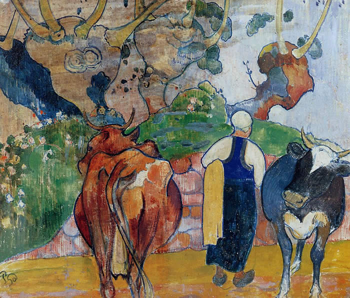 Harvest Moon by Hand Paul Gauguin Artist Study