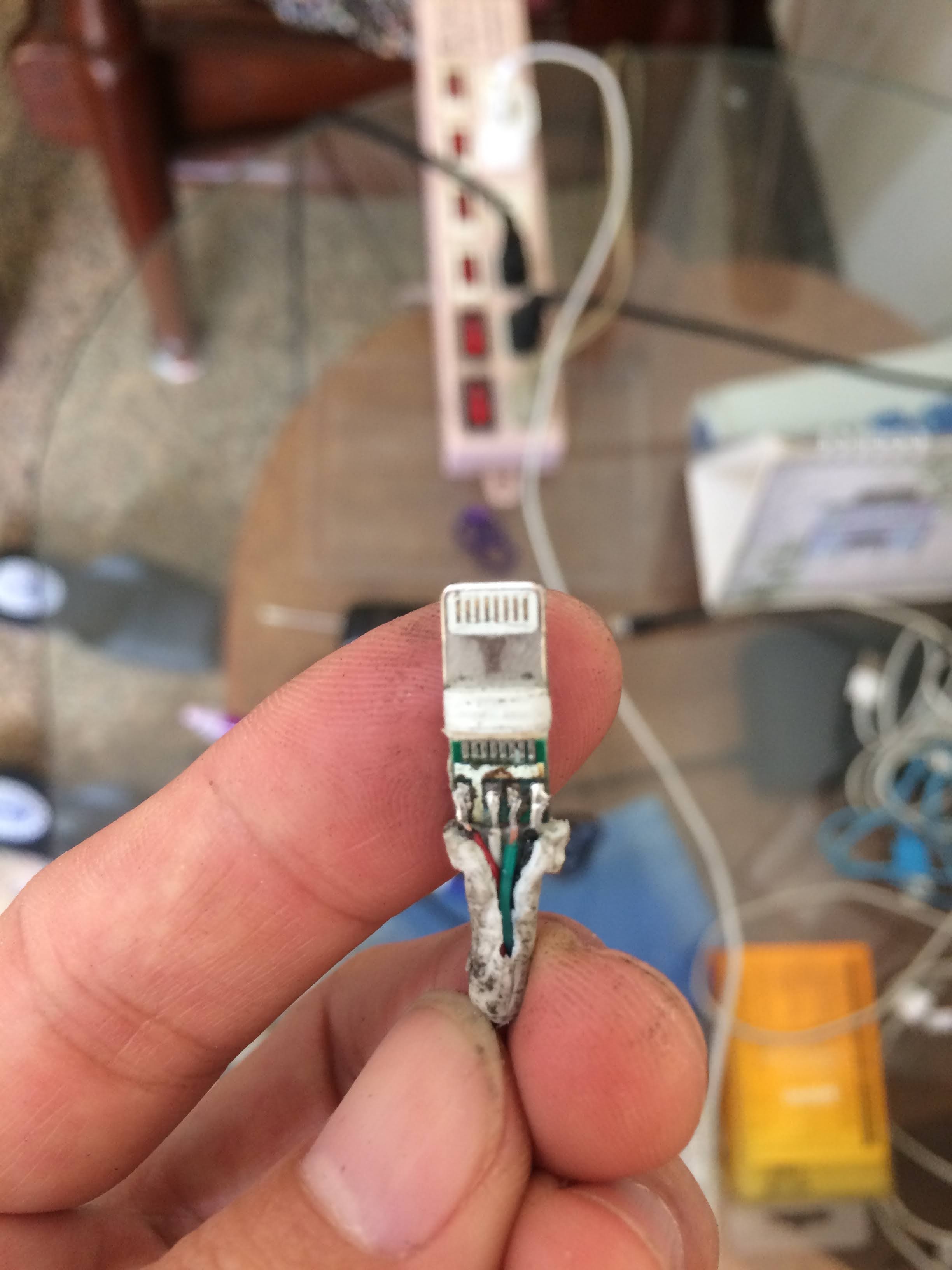 佚弦 iphone 充電線 lightning cable repair 修復紀錄